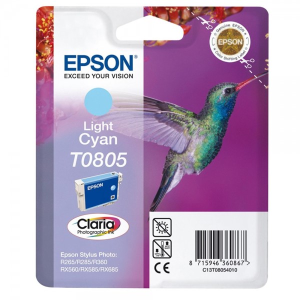 Epson C13T08054011 (T0805) cartus cerneala cyan deschis 7.4ml