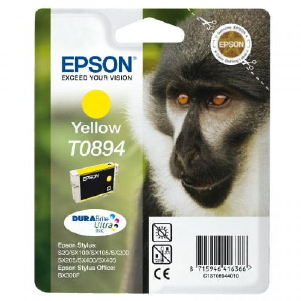 Epson C13T08944011 (T0894) cartus cerneala galben 3.5ml