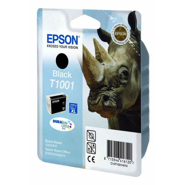 Epson C13T10014010 (T1001) cartus cerneala negru 25.9ml