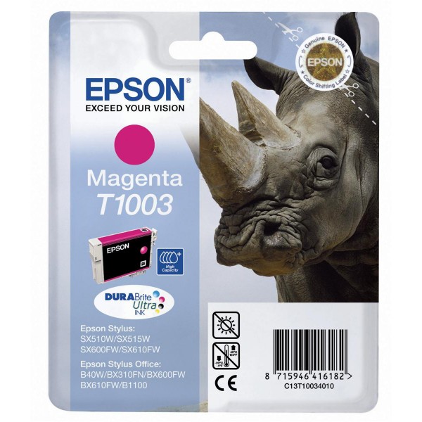 Epson C13T10034010 (T1003) cartus cerneala magenta 11.1ml