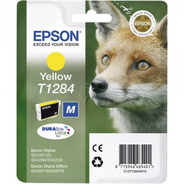 Epson C13T12844011 (T1284) cartus cerneala galben 3.5ml