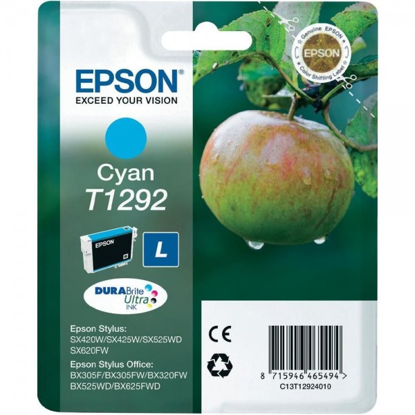 Epson C13T12924011 (T1292) cartus cerneala cyan 7ml