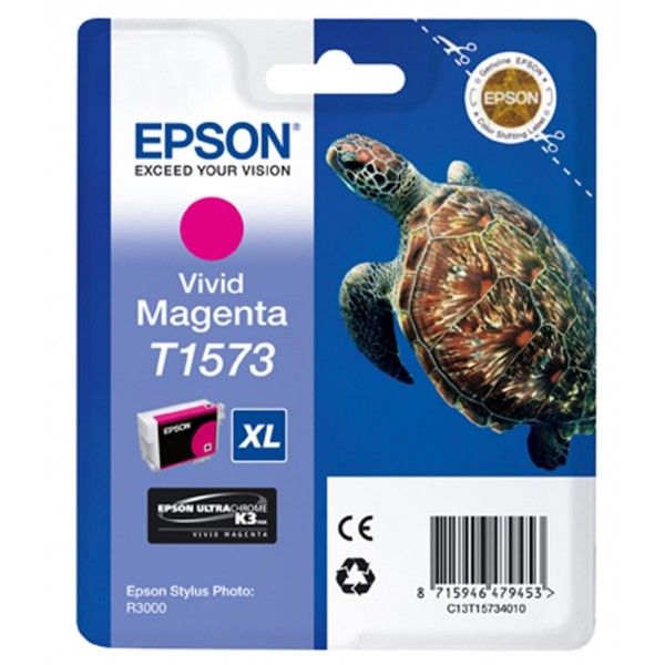 Epson C13T15734010 (T1573) cartus cerneala vivid magenta 25.9ml