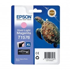 Epson C13T15764010 (T1576) cartus cerneala vivid magenta deschis 25.9ml