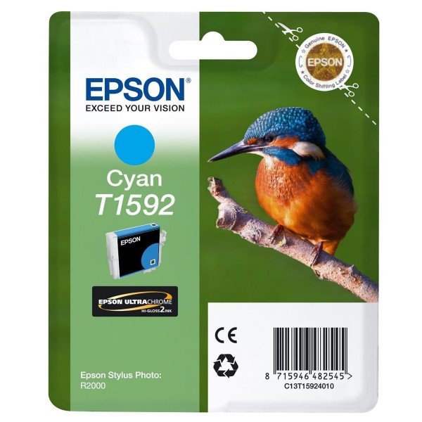 Epson C13T15924010 (T1592) cartus cerneala cyan 17ml