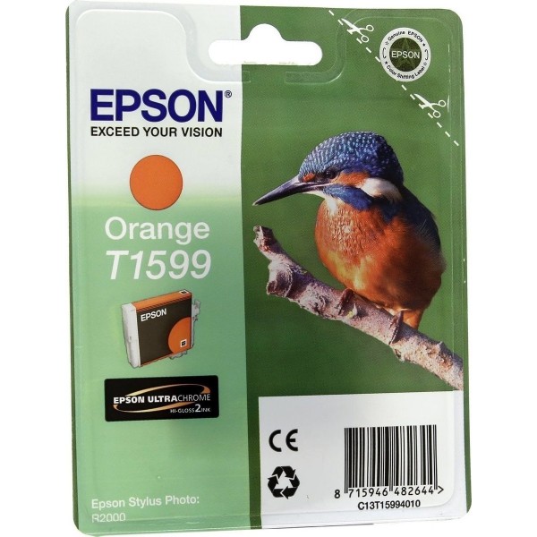 Epson C13T15994010 (T1599) cartus cerneala portocaliu 17ml