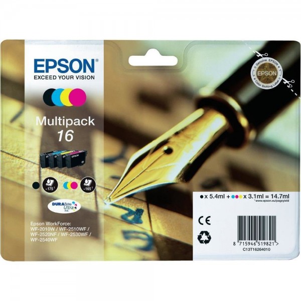 Epson C13T16264010 (16) cartuse cerneala negru, cyan, magenta, galben