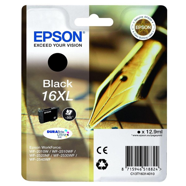 Epson C13T16314010 (16XL) cartus cerneala negru 12.9ml
