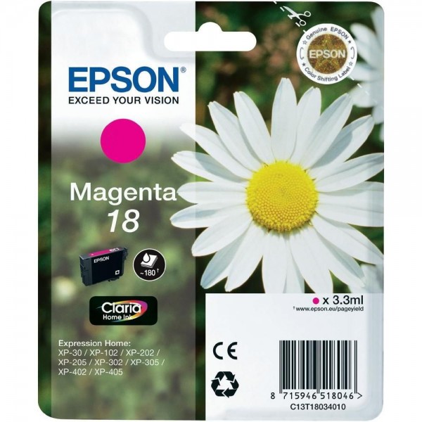 Epson C13T18034010 (18) cartus cerneala magenta 3.3ml