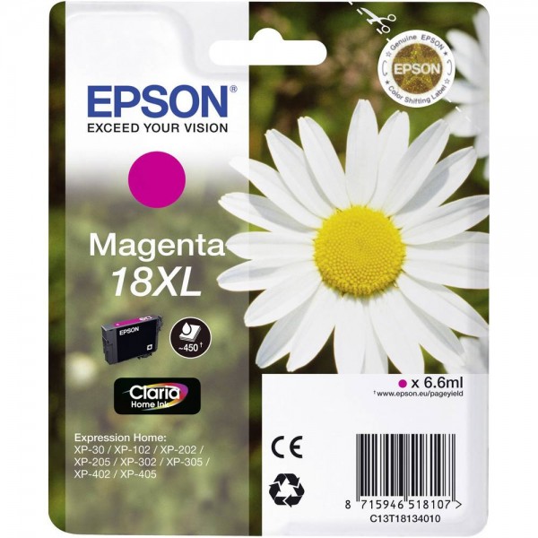 Epson C13T18134010 (18XL) cartus cerneala magenta 6.6ml