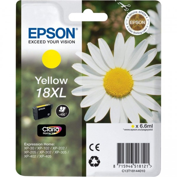 Epson C13T18144010 (18XL) cartus cerneala galben 6.6ml