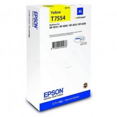 Cartus cerneala C13T755440 (T7554) galben Epson 39ml