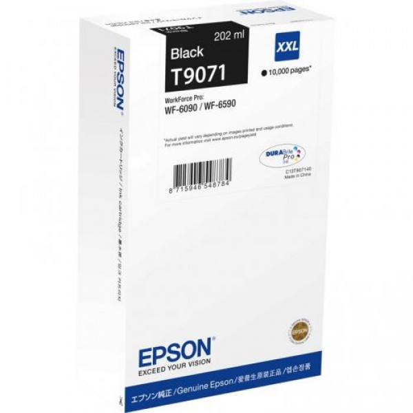 Cartus cerneala C13T907140 (T9071) negru Epson 202ml