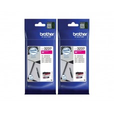 Set Cartus cerneala Brother Original 2x LC3237M Magenta 3000 pagini si pix Schneider