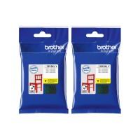 Set Cartus cerneala Brother Original 2x LC3619XLY Galben 3000 pagini si pix Schneider