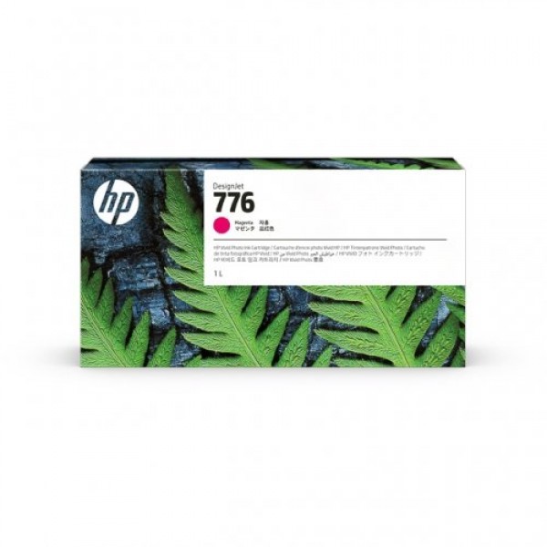 Cartus cerneala Original HP776, 1XB07A Magenta, 1000ml