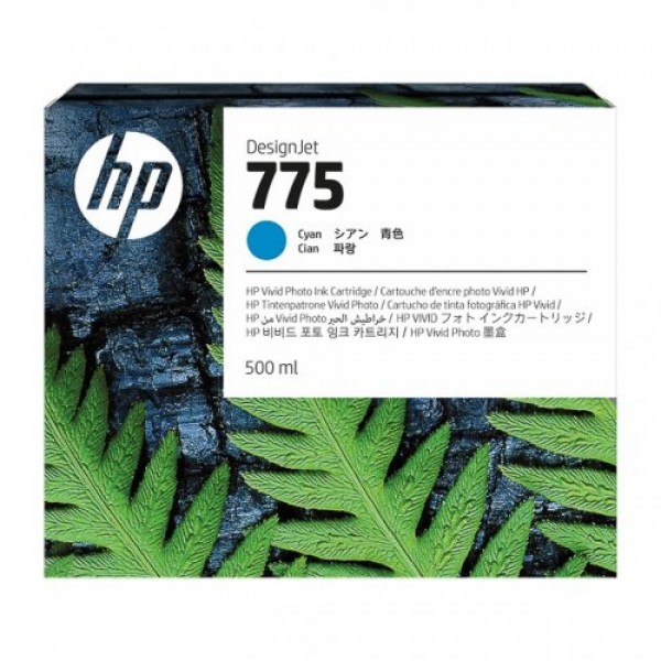 Cartus cerneala Original HP775, 1XB17A Cyan, 500ml