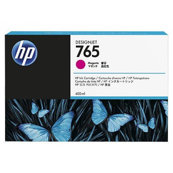 Cartus cerneala Original HP765, F9J51A Magenta, 400ml