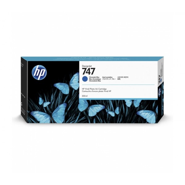 Cartus cerneala Original HP747, P2V85A Chromatic Blue, 300ml