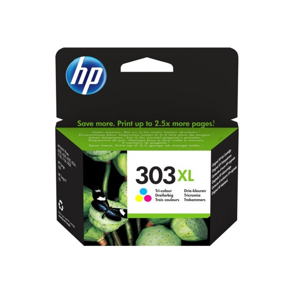 Cartus cerneala Original HP303XL, T6N03AE Color, 10ml