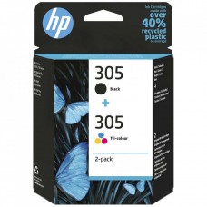 Cartus Cerneala Original HP 305 1x 3YM61AE Negru + 1x 3YM60AE Color 220 pagini