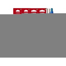 Set Flacon Serneala Original Canon 2xGI-46 Negru, 2xGI-46 Cyan, 2xGI-46 Magenta, 2xGI-46 Galben, 96000 pagini + Roller DeLuxe si Pix Xball