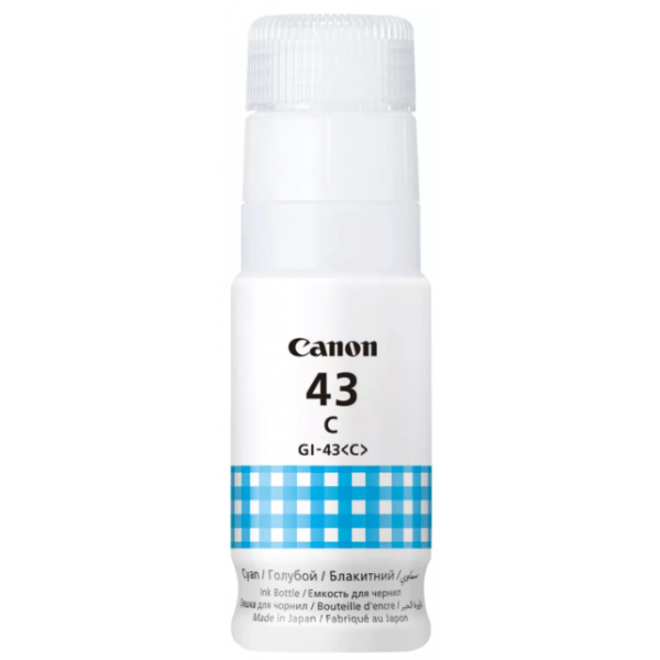Flacon cerneala Original Canon GI-43C Cyan 8000 pagini