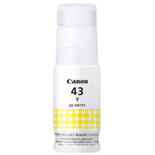 Flacon cerneala Original Canon GI-43Y Galben 8000 pagini
